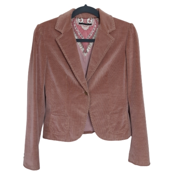 Elie Tahari Jackets & Blazers - ELIE TAHARI jacket, size 6, blush pink corduroy